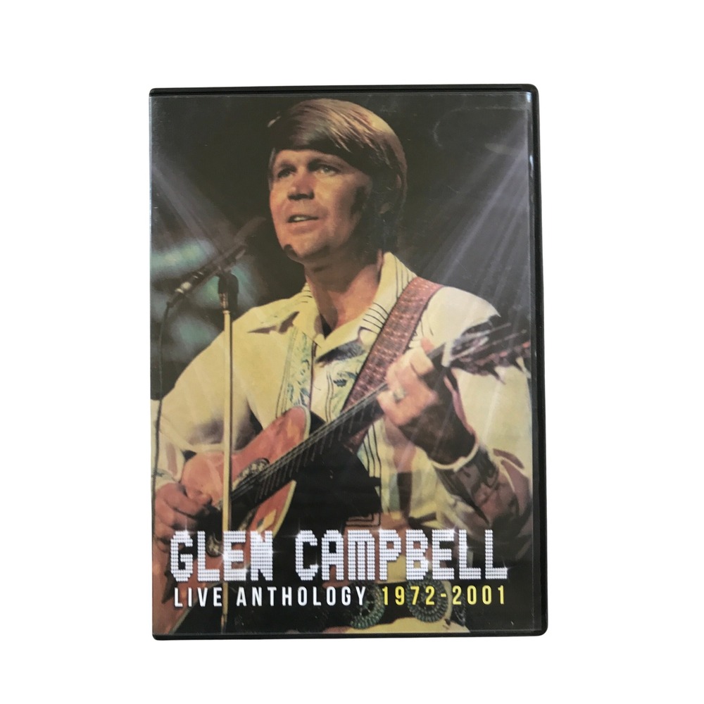 Glen Campbell Live Anthology 1972-2001 DVD CD Set MVD0451D Country Music Live